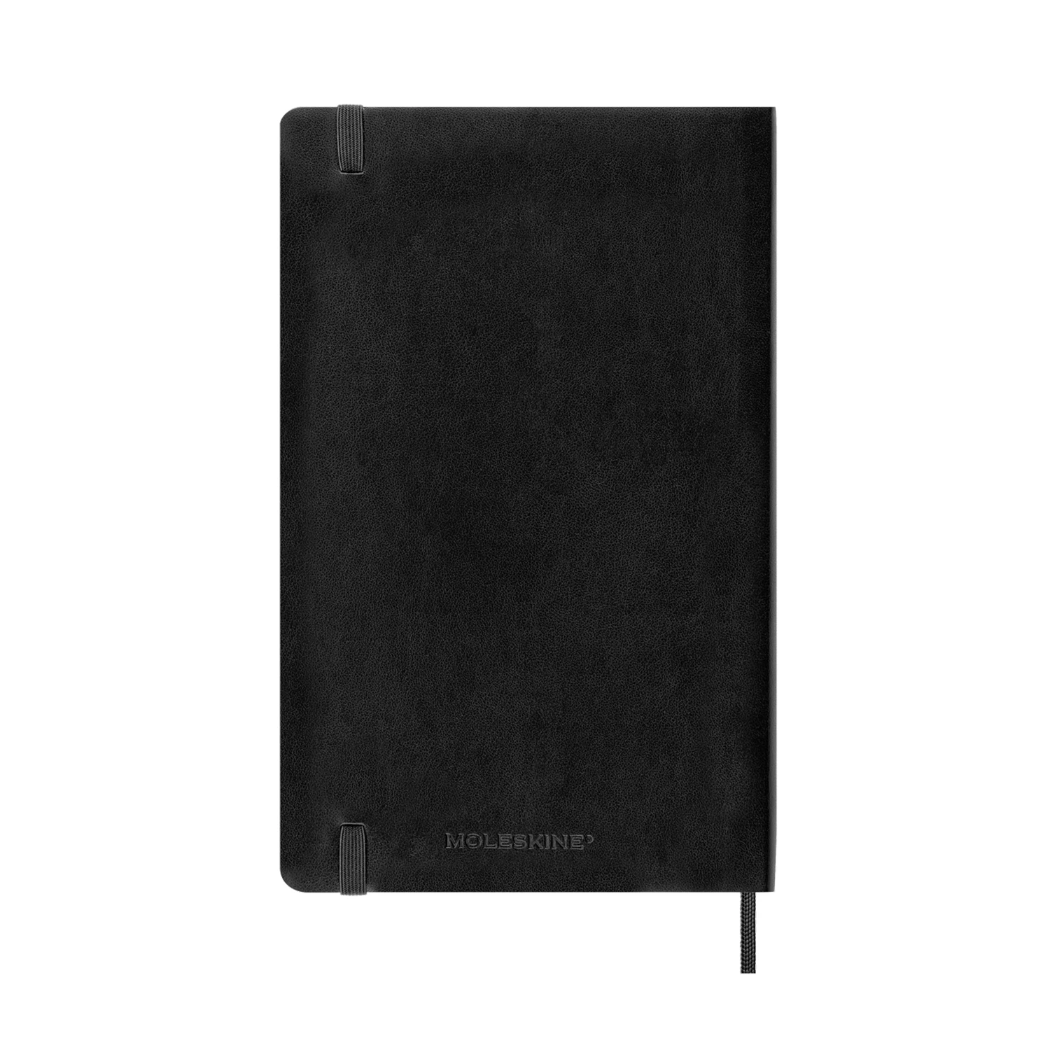 Moleskine Soft Cover Leather Classic Notebook – Black Large 4 Moleskine Soft Cover Leather Classic Notebook – Black Large - Image 2
