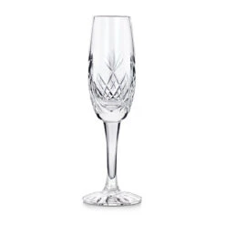Personalised Crystal Panel Champagne Glass