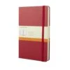 Moleskine Classic Notebook – Scarlet Red Large -Fashion Accessories Large Scarlett Red Notebook with cover MQ scaled 1