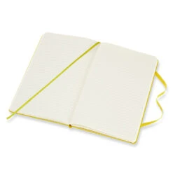 Moleskine Classic Notebook – Lemon Green Large -Fashion Accessories Lemon Personalised Notebook open