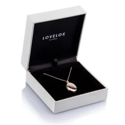 Rose Gold Oval Personalised Locket 18 Rose Gold Oval Personalised Locket -Fashion Accessories Locket Box Small Oval Rose