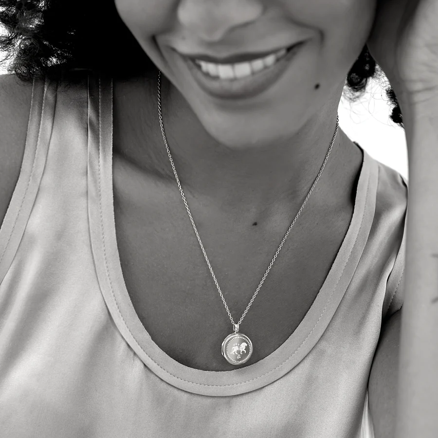 Zodiac Personalised Locket – Silver 12 Zodiac Personalised Locket – Silver - Image 10