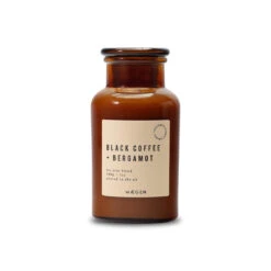 Personalised Alchemist Candle – Black Coffee And Bergamot
