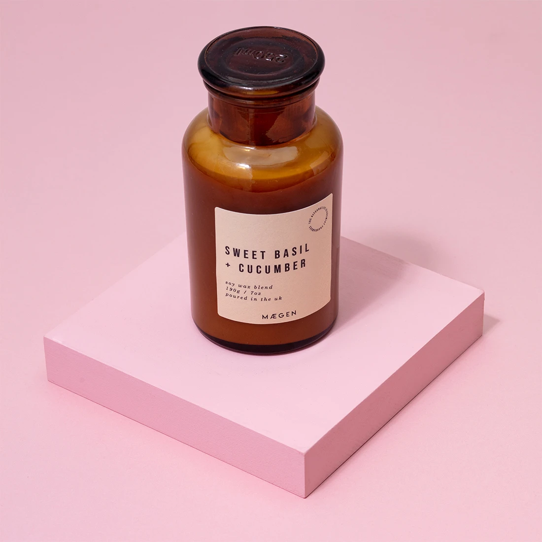 Personalised Alchemist Candle – Sweet Basil And Cucumber 4 Personalised Alchemist Candle – Sweet Basil And Cucumber - Image 2