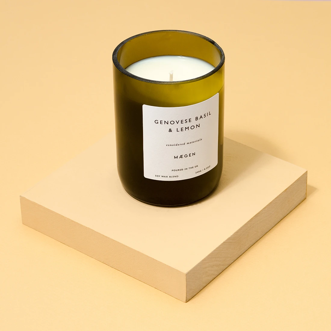 Personalised Orchard Candle – Genovese Basil And Lemon 6 Personalised Orchard Candle – Genovese Basil And Lemon - Image 4