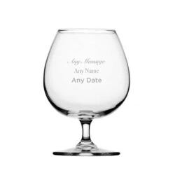 House Personalised Brandy Glass