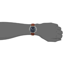 Michael Kors Men’s Leather Strap Watch -Fashion Accessories MK8362 wrist