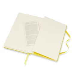 Moleskine Classic Notebook – Jaune Extra-Large -Fashion Accessories Moleskine notebook large dandelion front