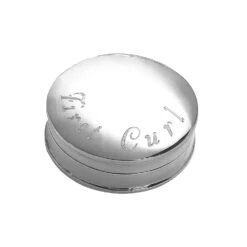 Sterling Silver First Curl Engraved Trinket Box