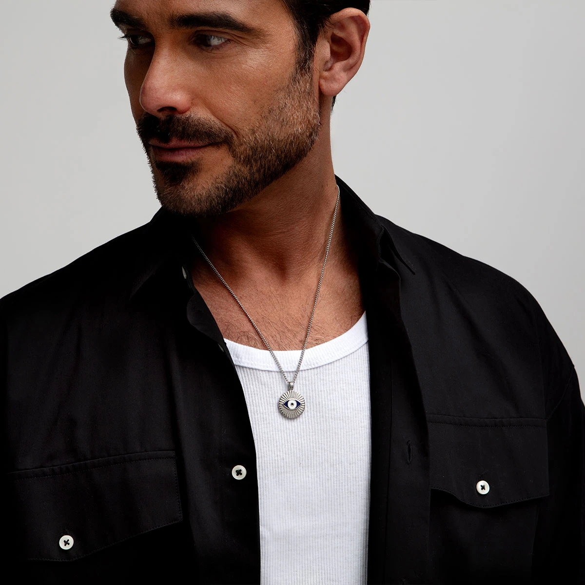 Eye Of Providence Men’s Necklace – Stainless Steel 4 Eye Of Providence Men’s Necklace – Stainless Steel - Image 2