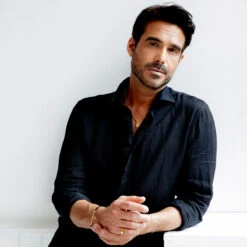 Small Ingot Men’s Necklace – 18K Gold Plated Steel -Fashion Accessories NKF791919G