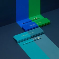 Paul Smith X Caran D’Ache Two Tone Pen – Blue -Fashion Accessories NM0849.342 5