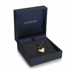 Diamond Set Personalised Locket – Rose Gold -Fashion Accessories PLK 024 Dia Rose Gold mq scaled 1