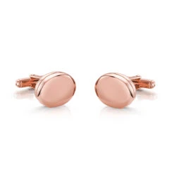 Personalised Locket Cufflinks – Rose Gold -Fashion Accessories PMC5115 RGP 3