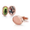 Personalised Locket Cufflinks – Rose Gold -Fashion Accessories PMC5115 RGP 8