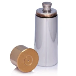 Shotgun Cartridge Hip Flask 6 Shotgun Cartridge Hip Flask -Fashion Accessories Personalised Gun Cartridge Hip Flask Cap Off