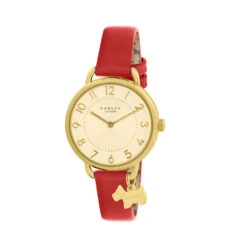 Radley Women’s Red Leather Strap Watch