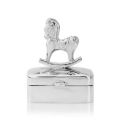 Rocking Horse Engraved Trinket Box