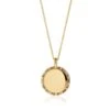 Pendant Follina Grande – 18K Gold Plated With Multicolour Zirconia -Fashion Accessories SJ P1212 ACZ SG45 60