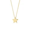 Pendant Follina Stella – 18K Gold Plated With White Zirconia -Fashion Accessories SJ P12124 CZ SG38 45