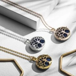 Tree Of Life Locket – Gold -Fashion Accessories SMALL tree of Life NEW scaled 1