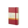 Small Moleskine Classic Notebook – Scarlet Red -Fashion Accessories Scarlett Red SMALL notebook with cover MQ scaled 1