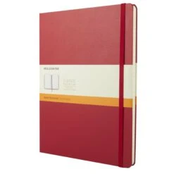 Moleskine Classic Notebook – Scarlet Red Extra-Large