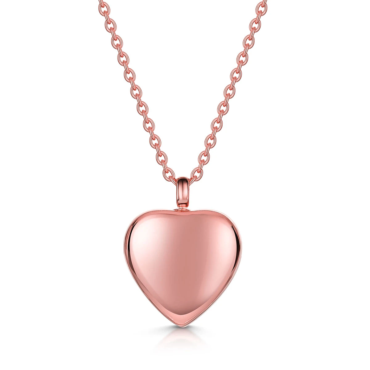 Scroll Heart Urn Ashes Necklace – Rose Gold 8 Scroll Heart Urn Ashes Necklace – Rose Gold - Image 6