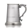 Scroll Personalised Pewter Tankard 1 Scroll Personalised Pewter Tankard -Fashion Accessories Scroll handle Pewter Personalised Tankard