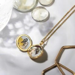 Tree Of Life Locket – Gold -Fashion Accessories Small Gold Tree Of Life Medium scaled 1