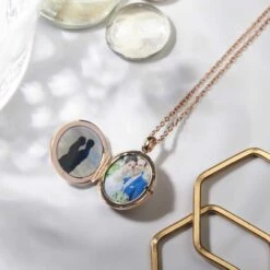 Large Tree Of Life Personalised Locket – Rose Gold 23 Large Tree Of Life Personalised Locket – Rose Gold -Fashion Accessories Small Tree Of Life Rose Medium scaled 2