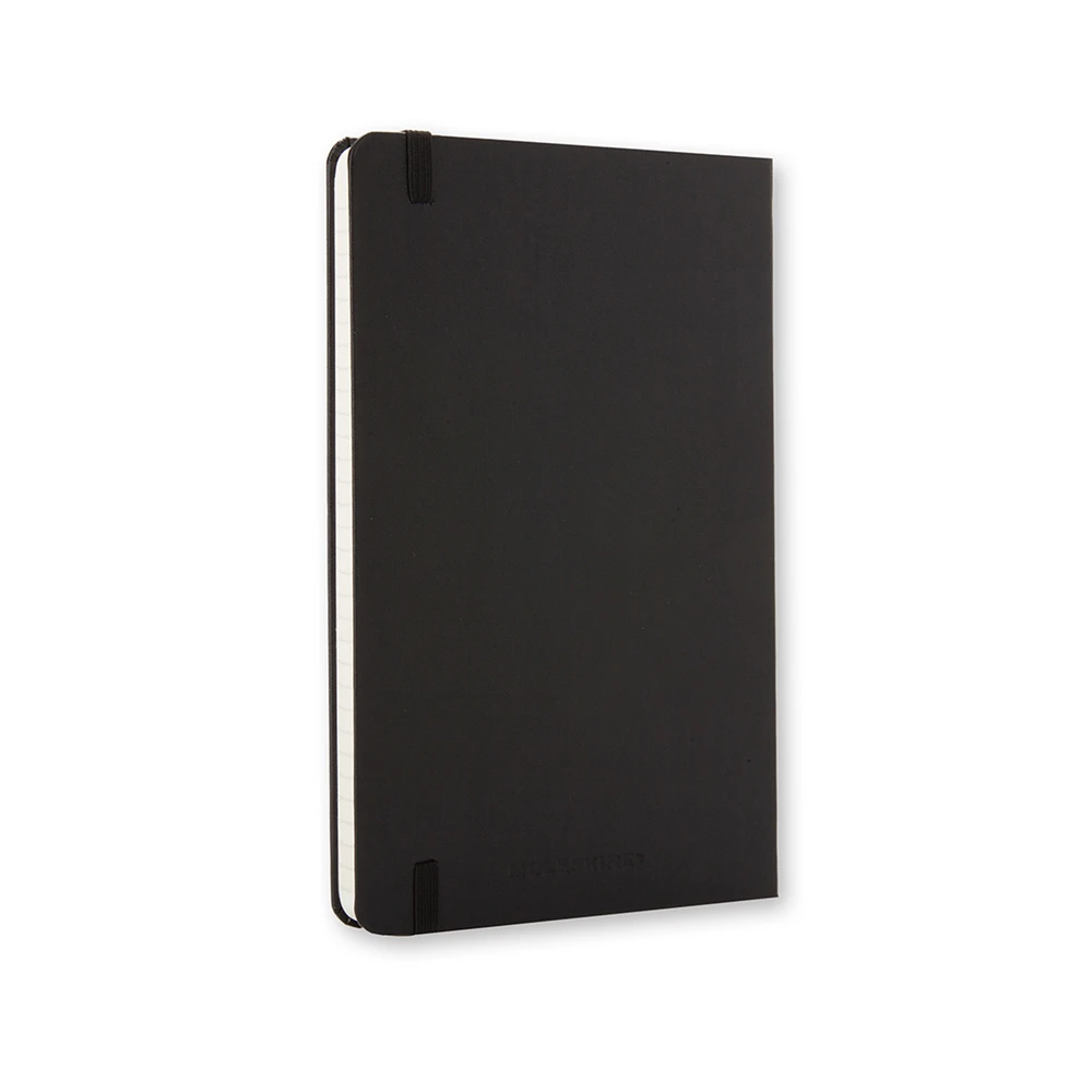 Small Moleskine Classic Notebook – Black 4 Small Moleskine Classic Notebook – Black - Image 2