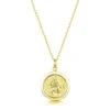 Gold St Christopher’s Personalised Necklace