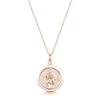 Rose Gold St Christopher’s Personalised Necklace -Fashion Accessories St Christophers personalised necklace rose gold