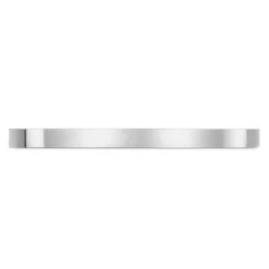 Personalised Cuff Bangle – 925 Solid Silver -Fashion Accessories Steel Cuff Bangle Front Blank Silver