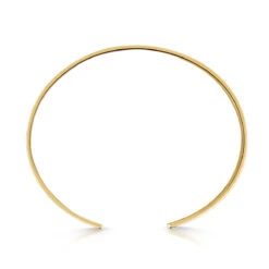 Personalised Cuff Bangle – 18K Gold Plated Solid Silver -Fashion Accessories Steel Cuff Bangle Side Gold