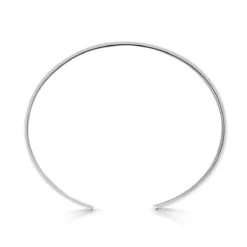 Personalised Cuff Bangle – 925 Solid Silver -Fashion Accessories Steel Cuff Bangle Side Silver