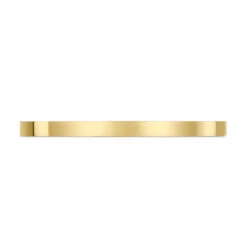 Classic Customised Cuff – 18K Gold Plated Steel 11 Classic Customised Cuff – 18K Gold Plated Steel -Fashion Accessories Steel Cuff Bracelet Front Blank Gold