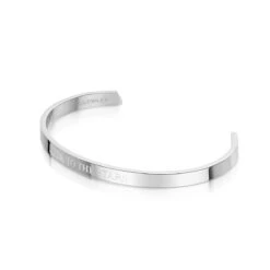 Classic Customised Cuff – Polished Steel