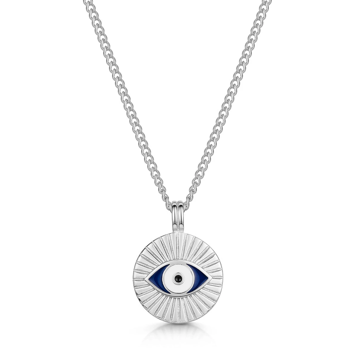 Eye Of Providence Men’s Necklace – Stainless Steel 3 Eye Of Providence Men’s Necklace – Stainless Steel