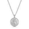 St Christopher Personalised Necklace – Stainless Steel