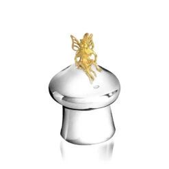 Sterling Silver Tooth Fairy Engraved Trinket Box