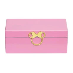 Personalised Pink Disney Minnie Mouse Jewellery Box