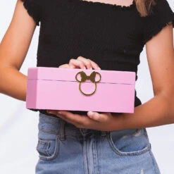Personalised Pink Disney Minnie Mouse Jewellery Box -Fashion Accessories VX700653L 3