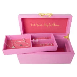 Personalised Pink Disney Minnie Mouse Jewellery Box -Fashion Accessories VX700653L 6
