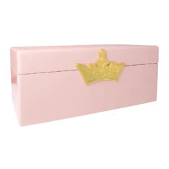 Personalised Pink Disney Princess Icon Jewellery Box