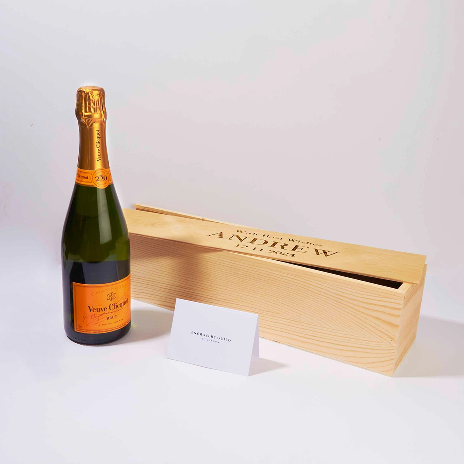 Veuve Clicquot Engraved Champagne Bottle 4 Veuve Clicquot Engraved Champagne Bottle - Image 2