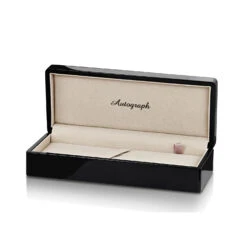 Silver Hallmark Feature Rollerball Pen -Fashion Accessories Wooden Pen Box