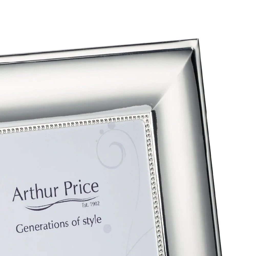 Arthur Price Silver Plated Beaded Frame – 5×7 4 Arthur Price Silver Plated Beaded Frame – 5×7 - Image 2