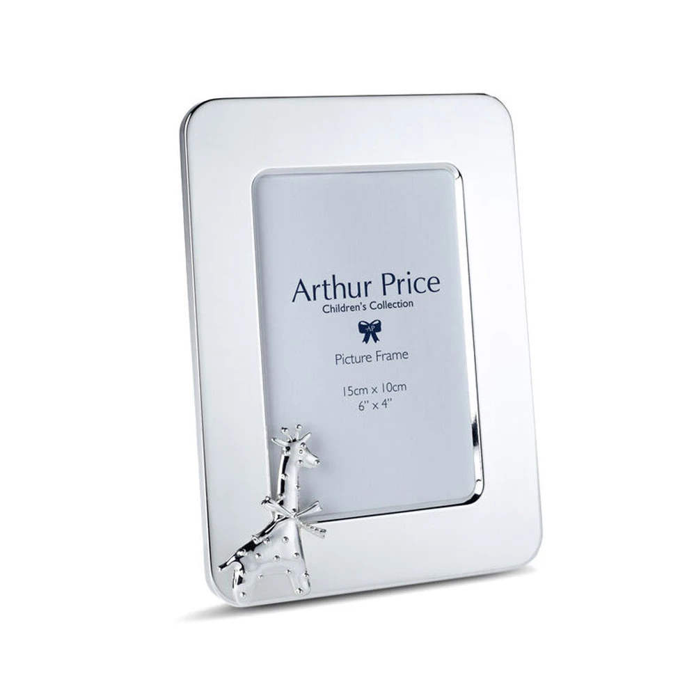 Arthur Price Silver Plated Giraffe Photo Frame – 4×6 2 Arthur Price Silver Plated Giraffe Photo Frame – 4×6